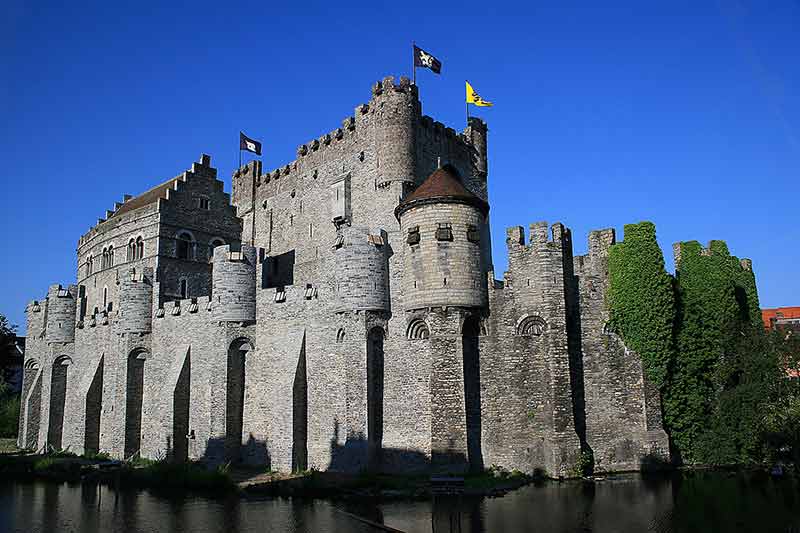 Castle In Gent, Belgium