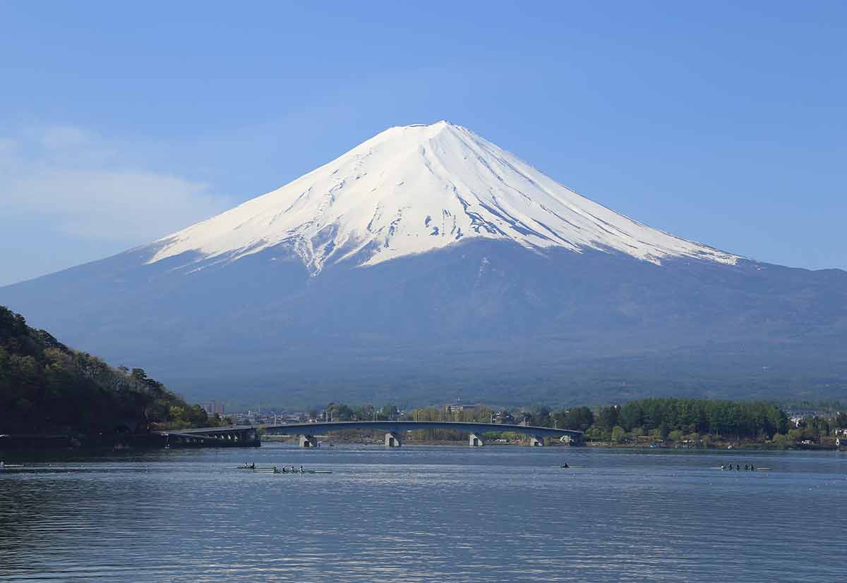 Mount Fuji, View From Lake Kawaguchiko