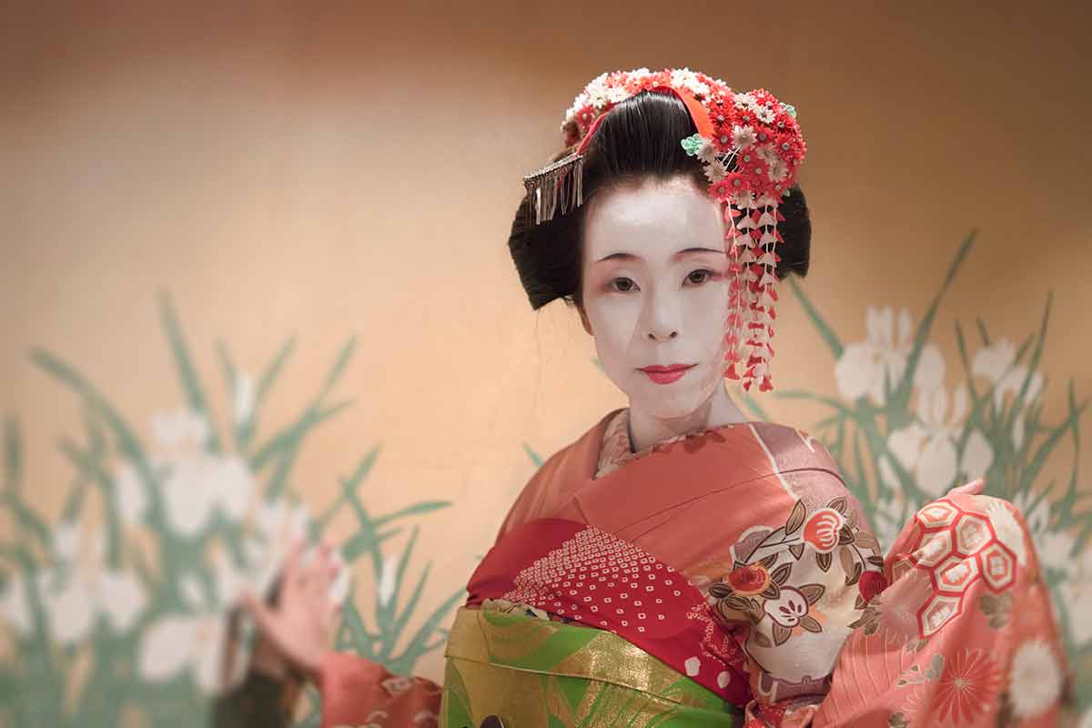 Japanese Maiko Or Geisha