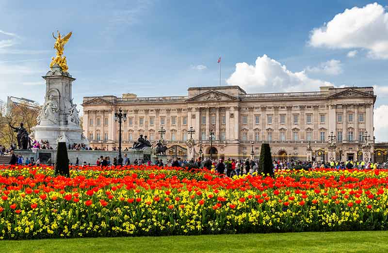Buckingham Palace In London, United Kingdom