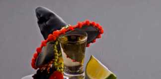 Shot Glass Of Tequilla
