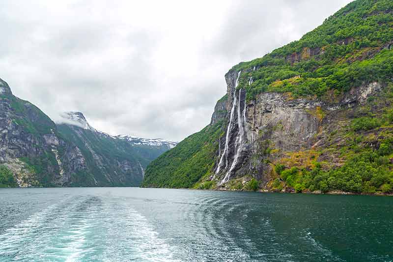 Fjord In Norway, Nature And Travel