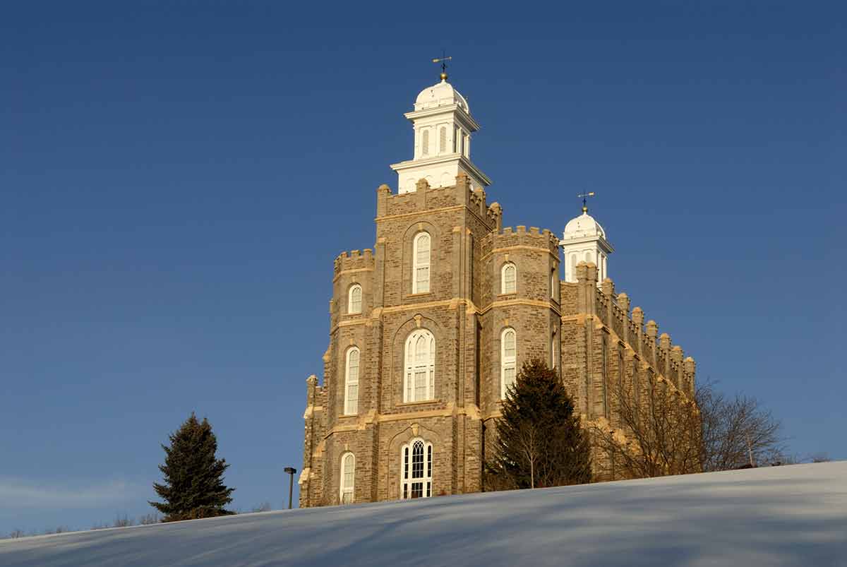 Logan Utah Temple Of The Mormon Church