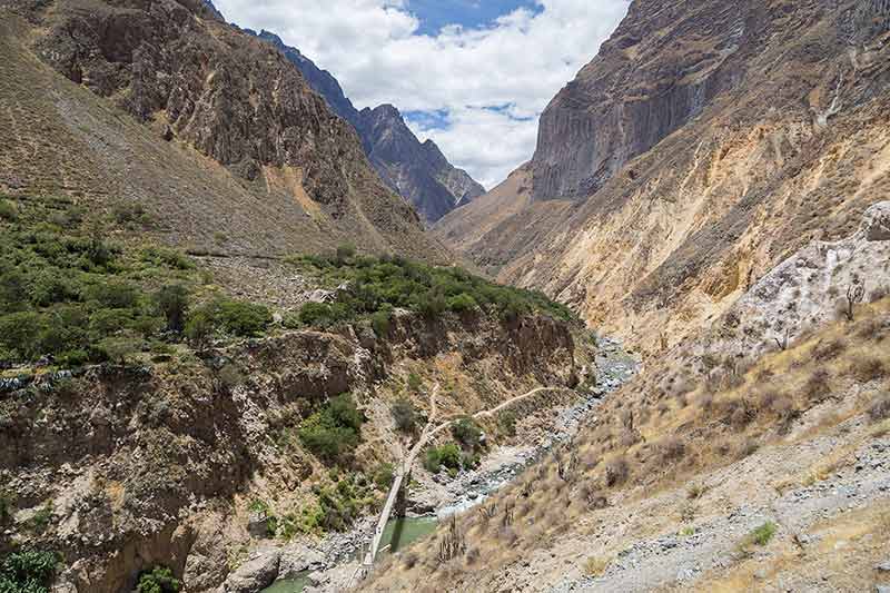 Colca Canyon In Peru