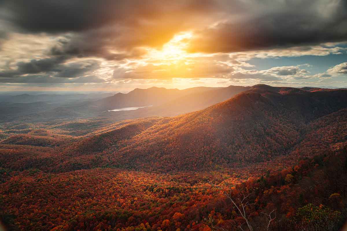 what is south carolina famous for blue ridge