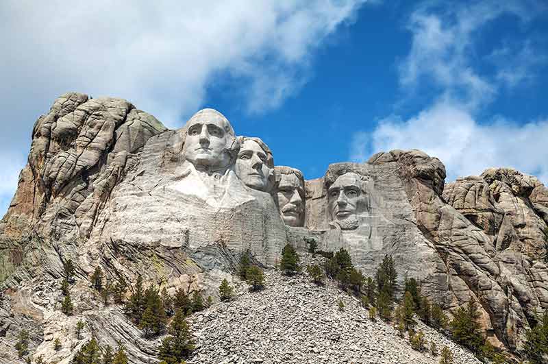 Mount Rushmore Monument In South Dakota