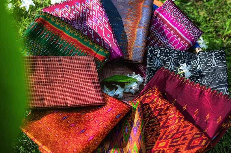 Colorful Thai Silk