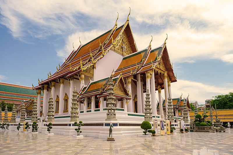 Thai Buddhist Temple Bangkok, Thailand