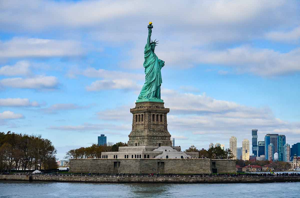 The Statue of Liberty In New York City