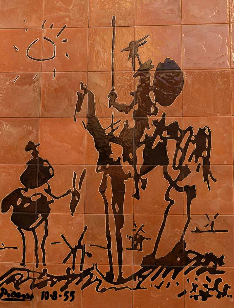 El Quijote , Painting By Picasso