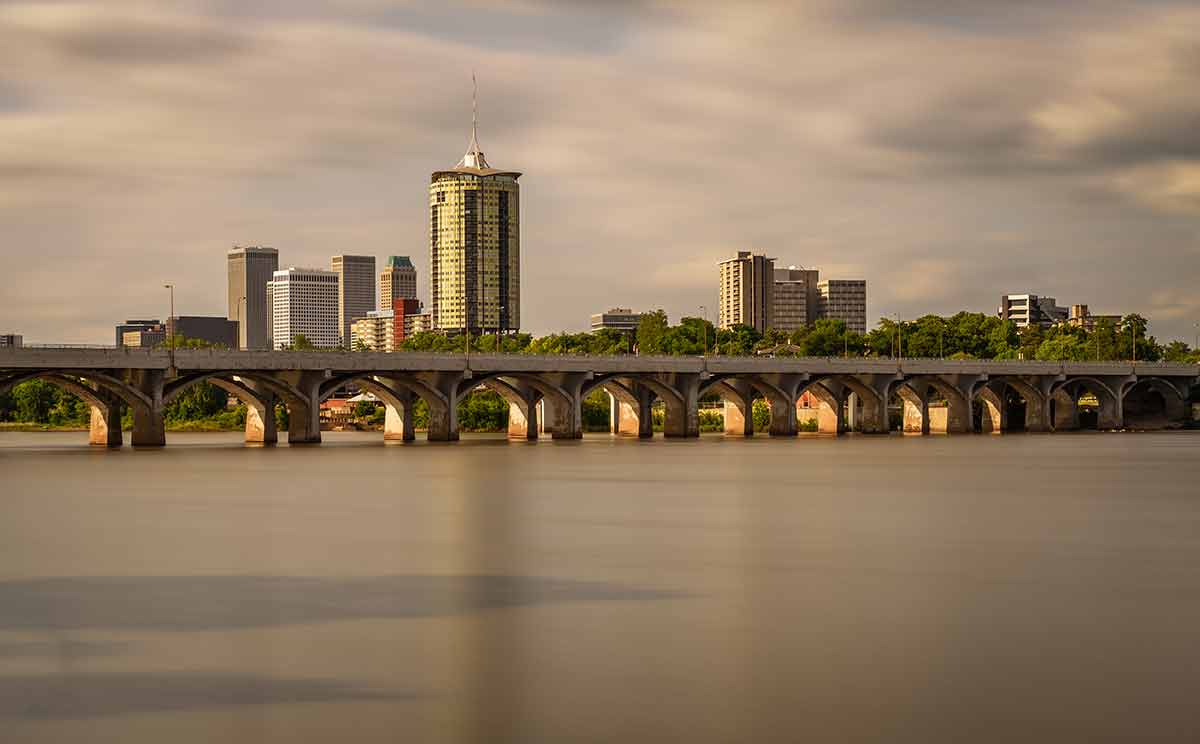 Tulsa Skyline And Arkansas River