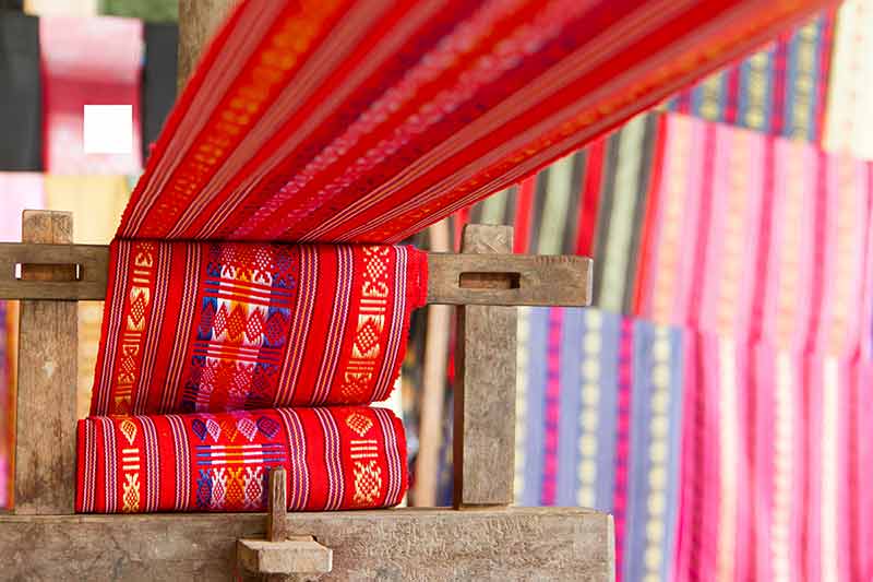 Handmade Silk Textile Industry, Silk Scarf