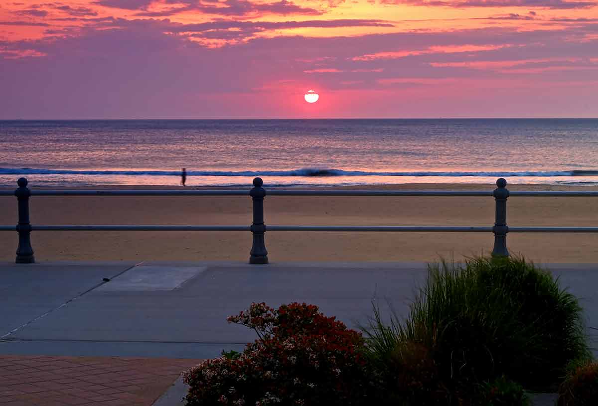 Sunrise At Virginia Beach