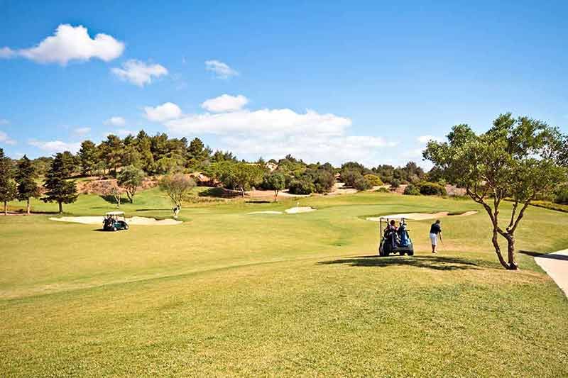 Golf Course In The Algarve Portugal