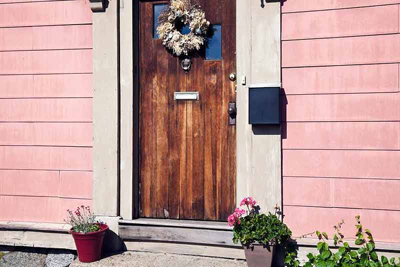 Old Door In Salem