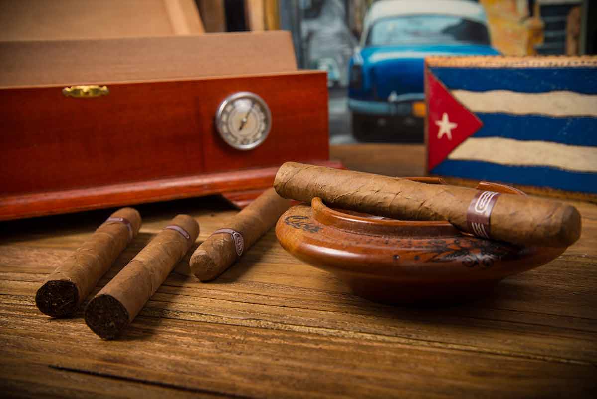 Cigars And Humidor