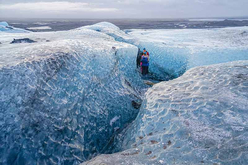 Ice Caves / Super Blue (Iceland Vatna York Toll)