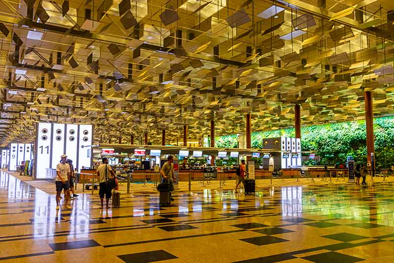Terminal 3 At The Singapore Changi Airport