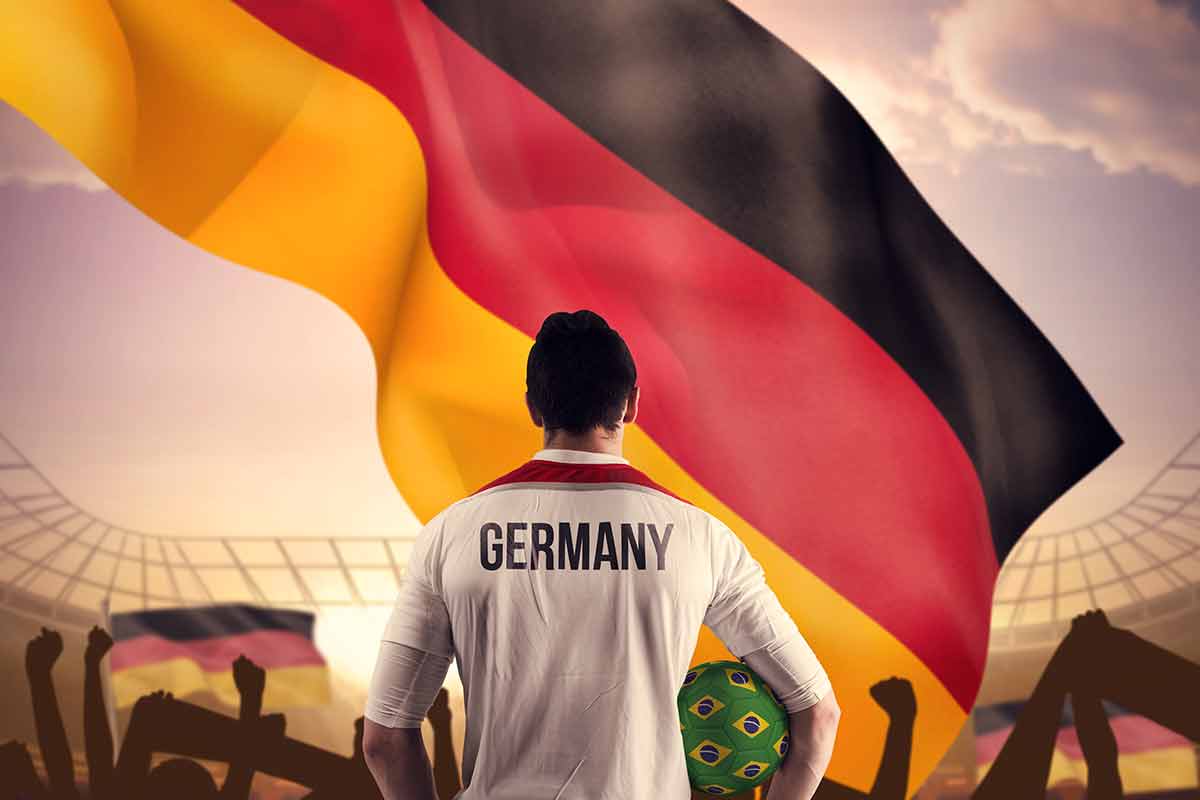 Composite Image Of Germany Football Player