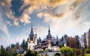 Front Of Peles Castle