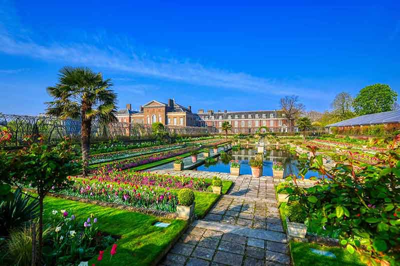 when is the best time to visit london england Kensington Palace gardens