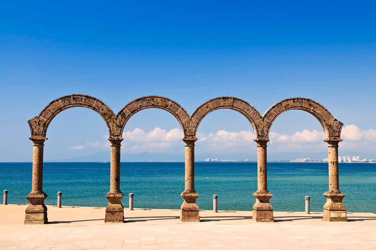 when's the best time to visit mexico Los Arcos Amphitheater in Puerto Vallarta.