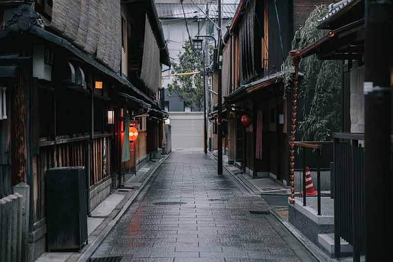 Gion, Kyoto Downtown Urban Walkway