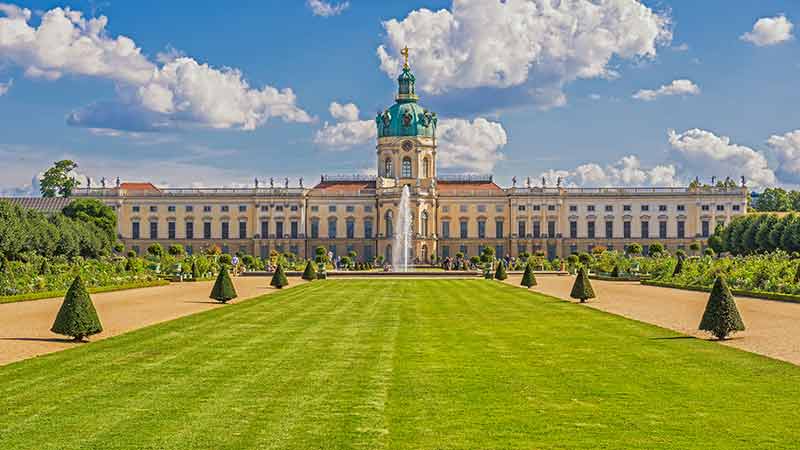 Charlottenburg Palace and lawns