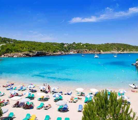 Ibiza Portinatx Turquoise Beach Paradise Island