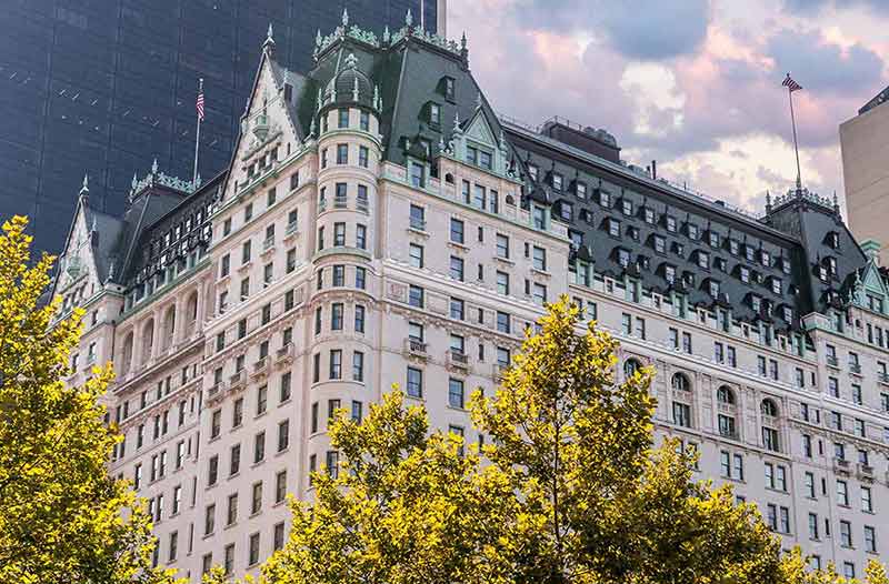 The Plaza Hotel is the most famous hotel in New York