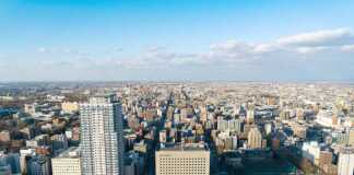Sapporo Cityscape View