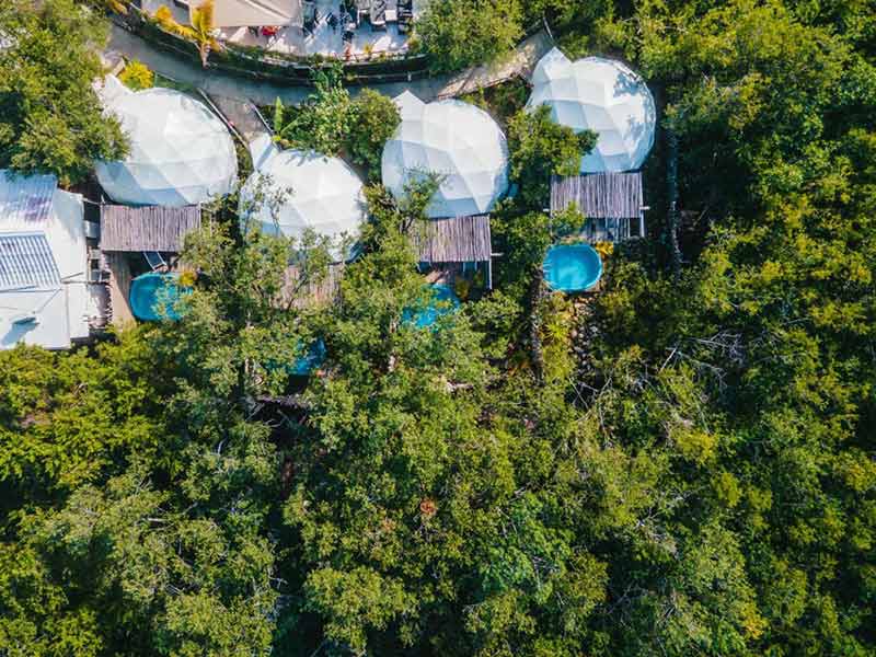 where to stay in tulum bubble hotel