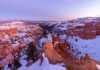 Utah in winter looks unreal and almost no one is talking about it Bryce Canyon After Sunset In Winter