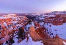 Utah in winter looks unreal and almost no one is talking about it Bryce Canyon After Sunset In Winter