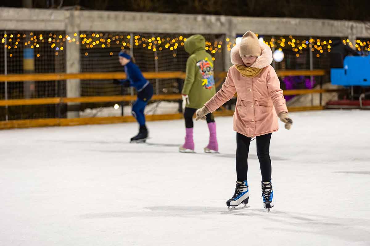 Girl Ice Skating