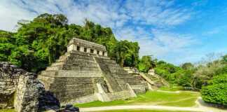 Temples in Palenque