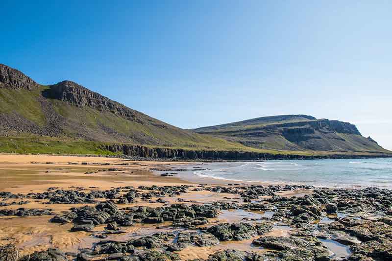 Rauðasandur beach iceland